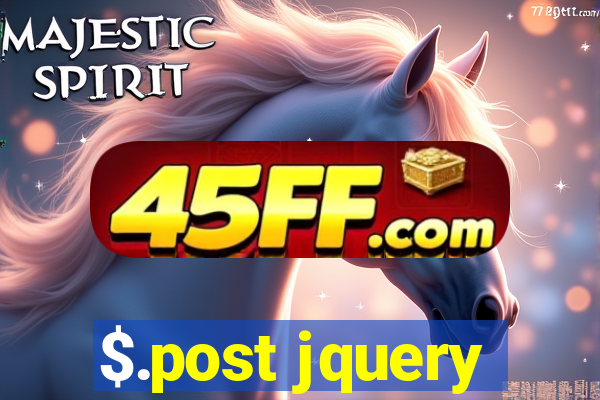 $.post jquery